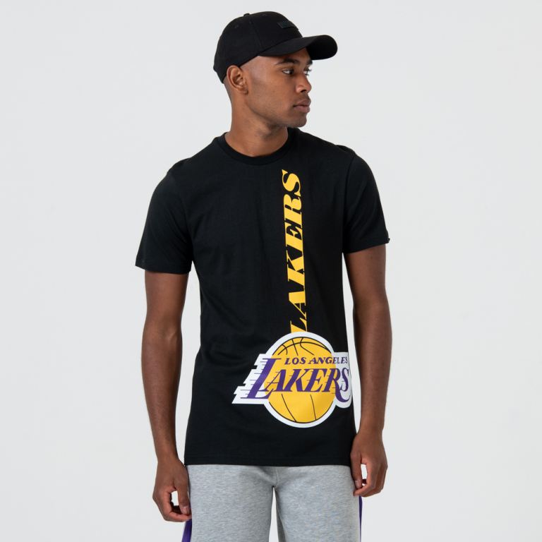 Ropa New Era Nba Negros - LA Lakers Logo 29380SPCU